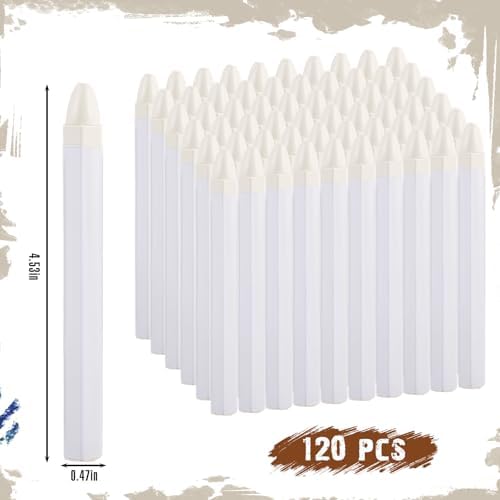 MotiMind 120 Pcs Industrial Lumber Crayons Bulk Wax Tire Marker Construction - Image 2