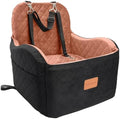 Lealchum Dog Booster Car Seat for S/M Dogs Up to 35lbs, Soft 6in Elevated by Lealchum