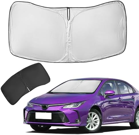 for Toyota Corolla 2020-2026 Sun Shade Sunshade Windshield Cover 4 Layers by ZOIBVCARSUNSHADE