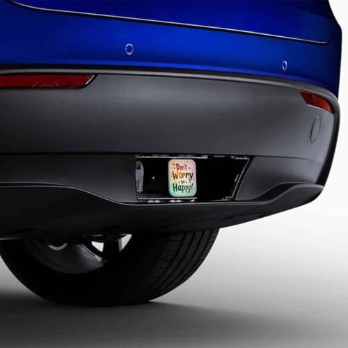 Inspirational Quote Towing Hitch Cover Don't Worry Be Happy Trailer Hitch Tube - Image 4