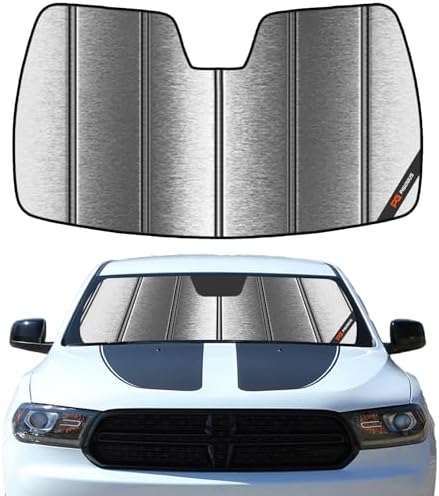 Pigenius Windshield Sun Shade for Dodge Durango 2011-2020 Front Window Sunshade by Pigenius