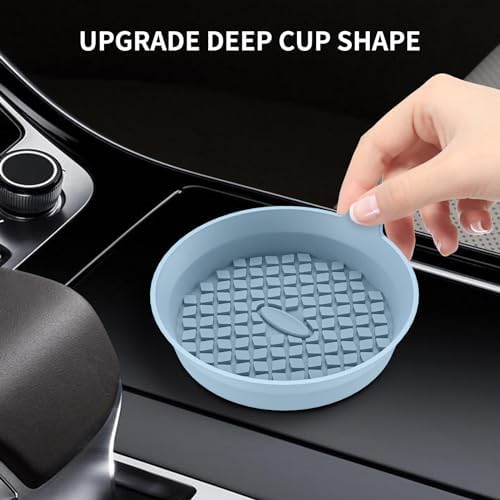 ME.FAN Car Cup Holder Coasters Silicone Cups Mats, Automotive Universal - Image 4