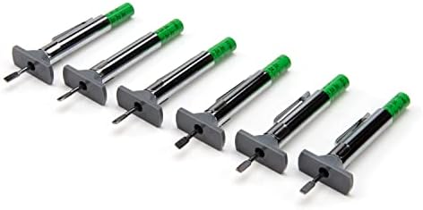 STEELMAN 422112-6PK Color Coded SAE Tread Depth Gauge 6-Pack by Steelman