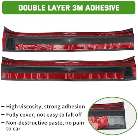 Door Sill Guards Kit Rubber Door Entry Guards Protector - Image 4