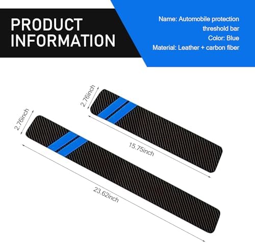 4PCS Door Sill Protector Compatible - Image 2