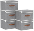 Yawinhe Collapsible Storage Boxes, 10.2x7.9x6.7in by Yawinhe