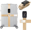 TSA Approved Luggage Straps by Linpr