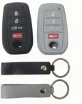 Silicone Key Fob Cover 2 Pack, Key Protector by Unknown