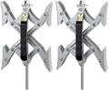 RV X Chocks Wheel Stabilizer for Travel Trailers, RV X-Shaped Wheel Chocks by RVDEAA