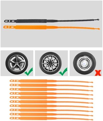 Adjustable Anti-Slip Tire Zip Ties - Image 7