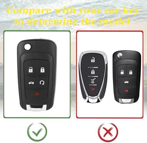 WJS Key Fob Cover, Car Key Case Shell Protector Compatible - Image 2