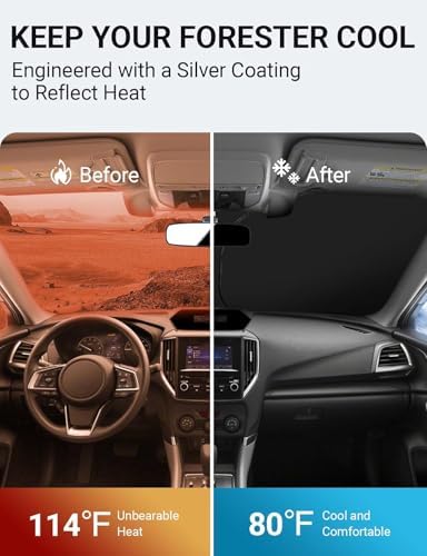 Proadsy Custom Fit Car Windshield Sun Shade - Image 3