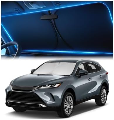 Magnelex Windshield Sun Shade for Toyota Venza 2021-2024, Foldable Car Window by Magnelex