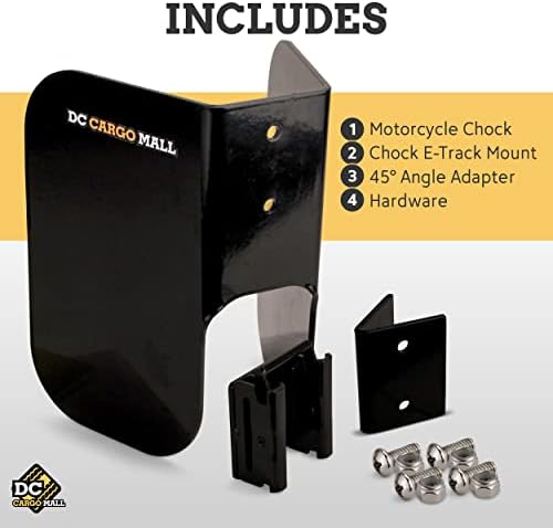 DC Cargo Mall 2-Pack, Motorcycle E-Track Wheel Chock - Image 6