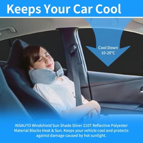 Windshield Sun Shade for 2024-2026 Subaru Impreza WRX/WRX STI Sunshade - Image 3