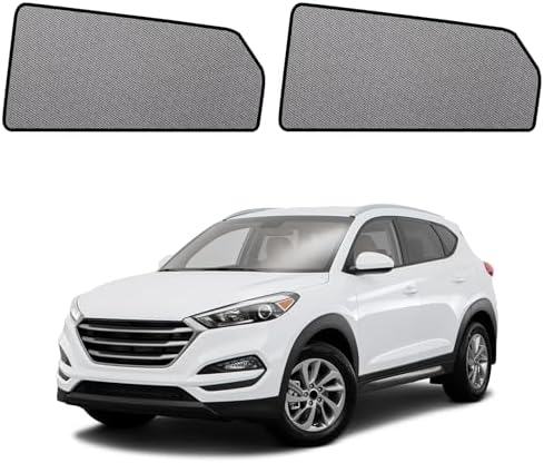 Tucson Window Shades 2015-2020, Rear Side Mesh by KOCZIL