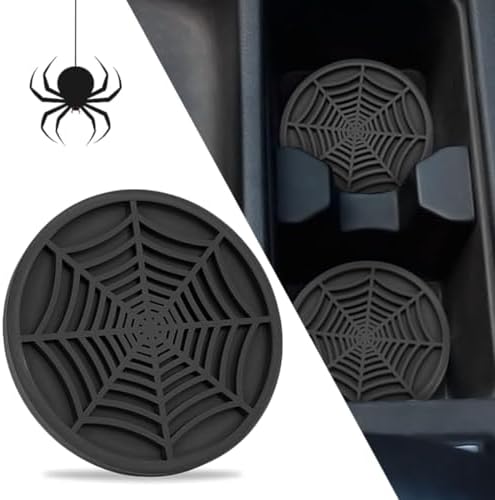 4 Pack Car Cup Holder Coasters, Cute and Creativity Cup Holder Insert Coaster - Image 2