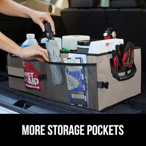 GORILLA GRIP Trunk Organizer for SUV and Cars, Large Capacity - Image 4