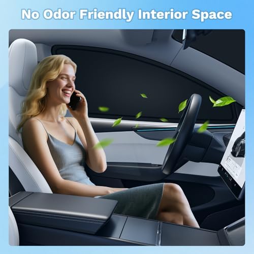 KUST Car Window Shades for Subaru Forester 2025-2026 Windshield Sun Shade Side - Image 6