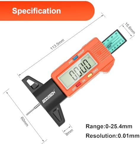 Godeson Digital Tread Gauge - Image 2