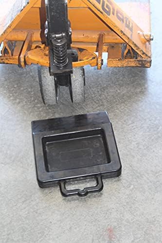 Pallet Jack Wheel Chock Heavy Duty Rubber Stopper - Image 2