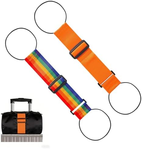 Multi Use Strong Adjustable Luggage Connector Straps by Unknown