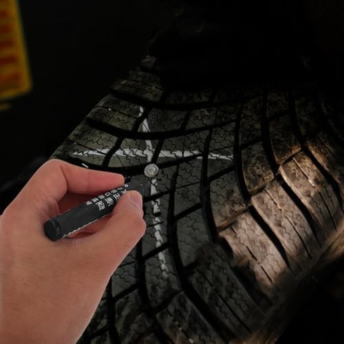 6pcs Black Wax Tire Marking Pens - Image 5