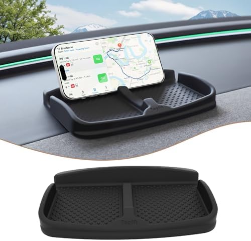 Anti-Slip Car Dash Grip Pad for Cell Phone, Sun Glasses, Stand for Navigation by ThinSGO