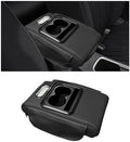 Car Center Console Armrest Pillow, Leather Arm Rest Cover Pad by YTFRL