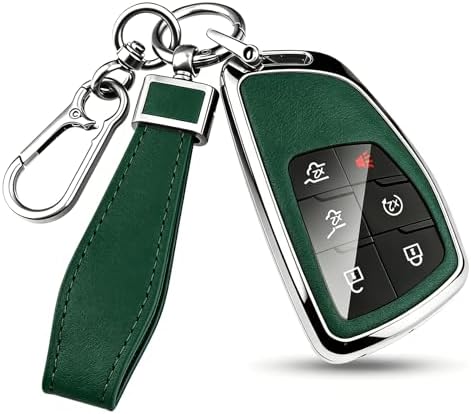 for Chevy Key Fob Cover PU Leather by HEKBRYN