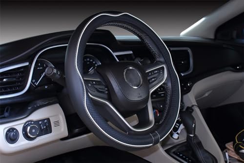 Mayco Bell Universal Standard Size Steering Wheel Cover Anti-Slip, Breathable by MaycoBell