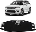 KUST Black Dash Cover for Jeep Grand Cherokee 4XE 2022-2025 2026 Non-Slip by KUST