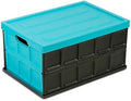 Glad Collapsible Storage Bin - 48L Foldable Plastic Box by GladTrashFoodStorage