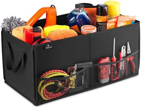Handy Laundry Car Trunk Organizer – Large 2 Compartment Storage Bin by Handy+Laundry