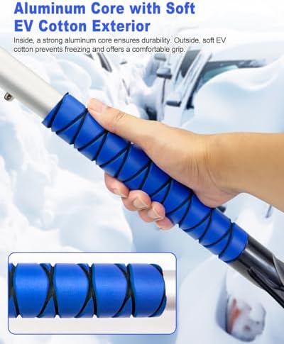 27'' Ice Scraper Snow Brush for Car Windshield - Image 5