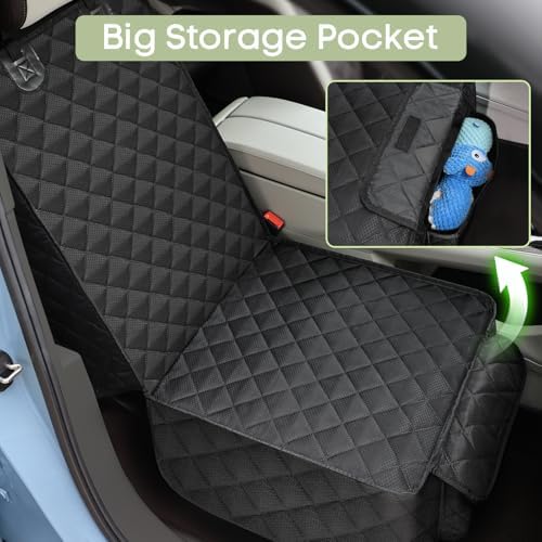2 Pack Dog Car Seat Cover for Front Seat, Pet Car Seat Protector - Image 5