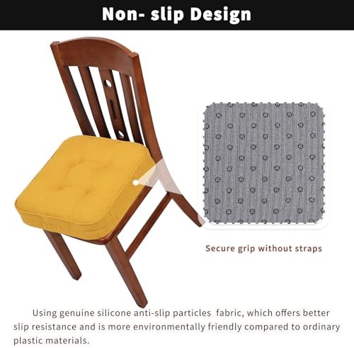 GOFORIT Memory Foam Cushion，Square Seat Cushions - Image 4