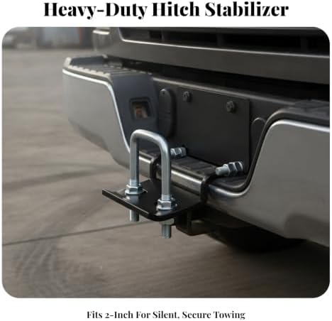 Menolana Trailer Hitch Stabilizer Heavy Duty Towing Tightener Anti Rattle U - Image 5