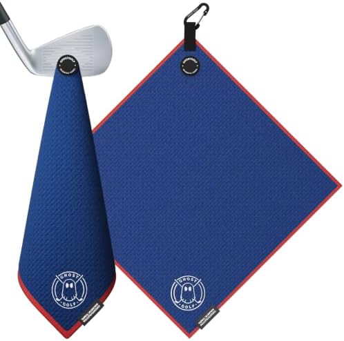 Ghost Golf Magnetic Towel, Ultra-Absorbent Microfiber Golf Towel by GhostGolf