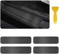 4PCS Car Door Sill Protector by SSNNUU
