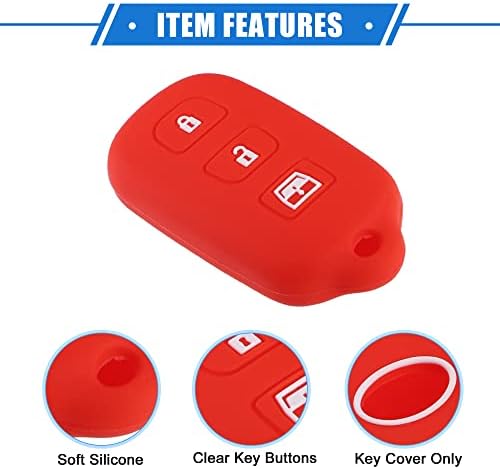 2 Pcs Key Fob Case Cover Compatible - Image 4