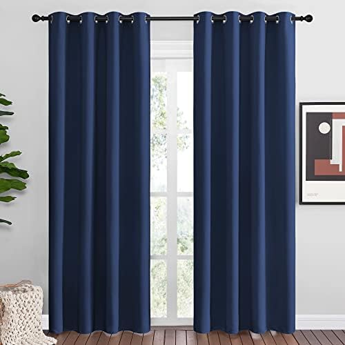 NICETOWN Navy Blackout Curtains by NICETOWN