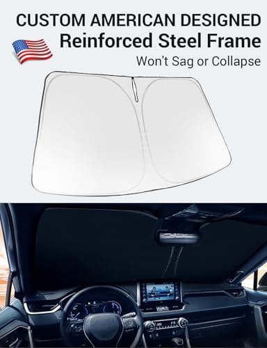 Proadsy Custom Fit 2019-2026 BMW X7 Windshield Sun Shade, Blocks Heat - Image 2