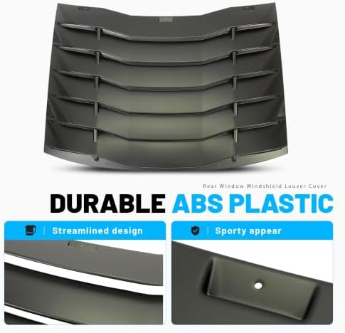 ALMULOO Rear Windshield Louver Compatible - Image 3