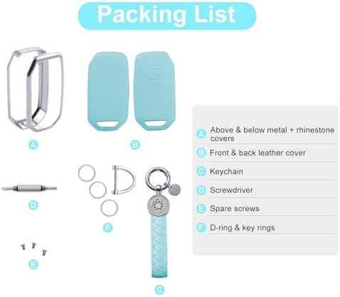 for Kia Key Fob Cover with Keychain - Image 7