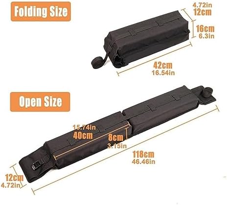 Universal Car Roof Luggage Soft Rack Pads Compatible - Image 5