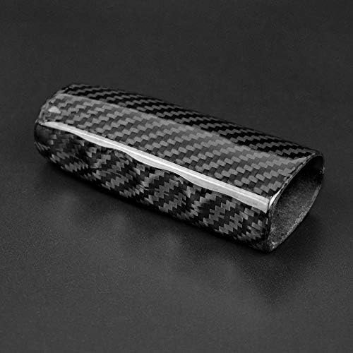 AIRSPEED Carbon Fiber Car Handbrake Cover Parking Grip Handle Lever Sleeve - Image 6