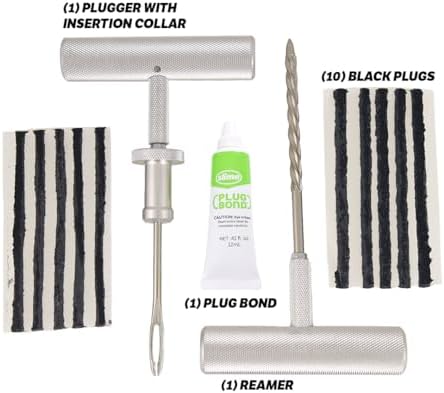 Slime 20290-1 Tire Plug Kit Pro Series, Ultimate Reamer Plugger Set - Image 3