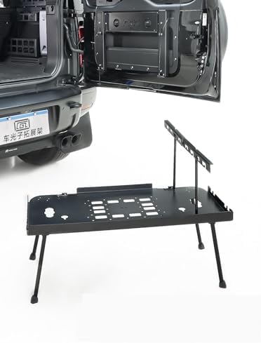 for Land Rover Defender 90/110/130 2020-2025 Tailgate Storage Rack Folding - Image 3
