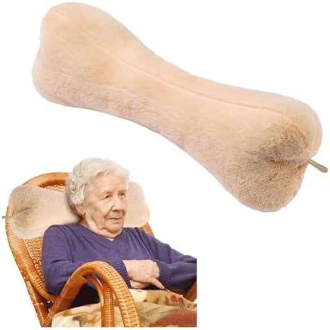 Head Recliner Pillow Adjustable Cotton Headrest Pillows by VCOMSOFT